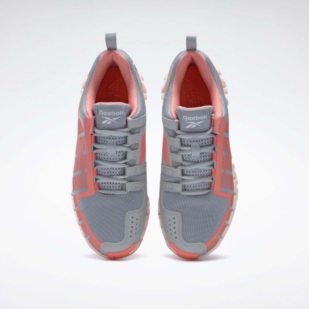 Reebok Zigwild Trail 6 Low Womens Trail Running Shoes Gray Pink S42637 NEW Sz 7 - Picture 4 of 8